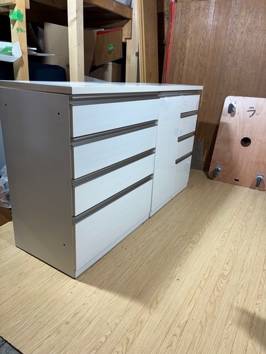 D0708 キッチンカウンター　　レンジボード　大型家具　