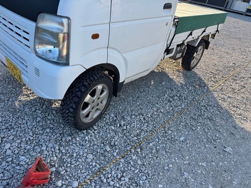 165/65R14マットタイヤバリ山