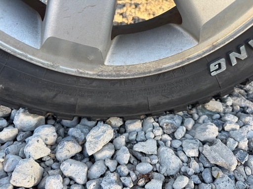 165/65R14マットタイヤバリ山