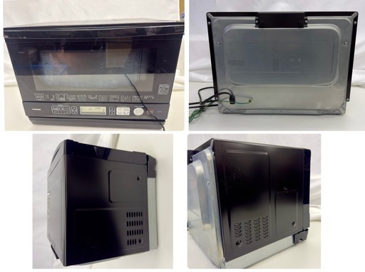 大119 東芝TOSHIBA オーブンレンジ ER-RD7 17年製角皿付き 庫内 