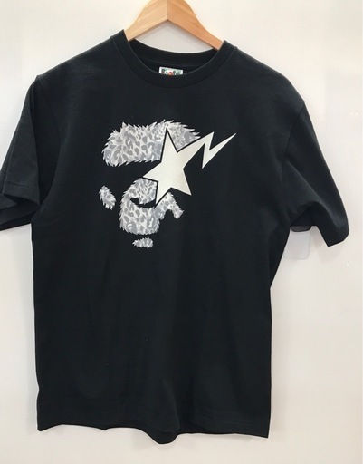 ジモティ割引有★【ジャングルジャングル岸和田店】A BATHING APE　エイプ　ベイプ　ワイルドレオパード　Tシャツ　南大阪 岸和田市 貝塚市 泉佐野市 和泉市 忠岡町 熊取町