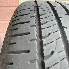  YOKOHAMA 225/55R18 4本 8分山の画像