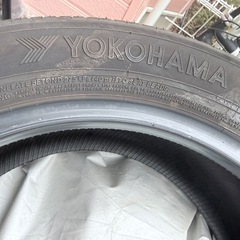  YOKOHAMA 225/55R18 4本 8分山の画像
