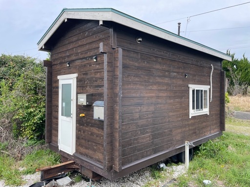 トレーラーハウス　ログハウス　千葉県長生村