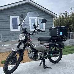 ＣＴ１２５ ハンターカブ シルバーの画像