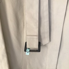 セシール　ベージュ　セシール　春　コート　綿　コットン　ベルトつきの画像