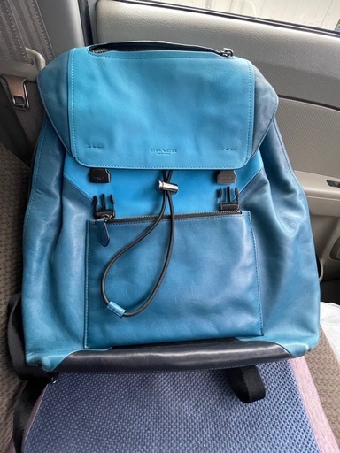 COACH マンハッタン バックパック カーフレザー