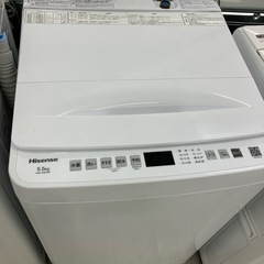 安心の1年保証付き！！洗濯機 Hisense HW-55E4W 5.5kg 2024年製 