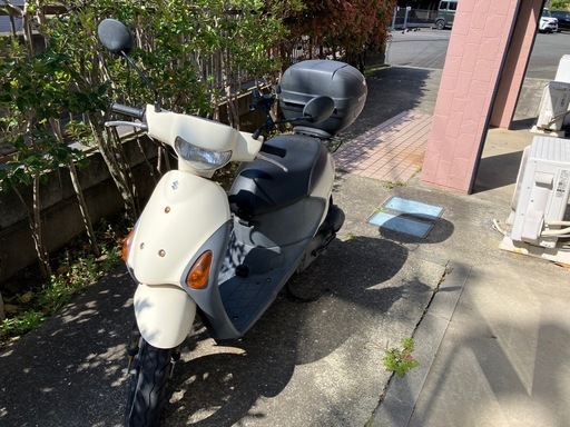 【おまけ多数】スズキ レッツ4（後輪タイヤ新品同様・訳あり）三浦市より