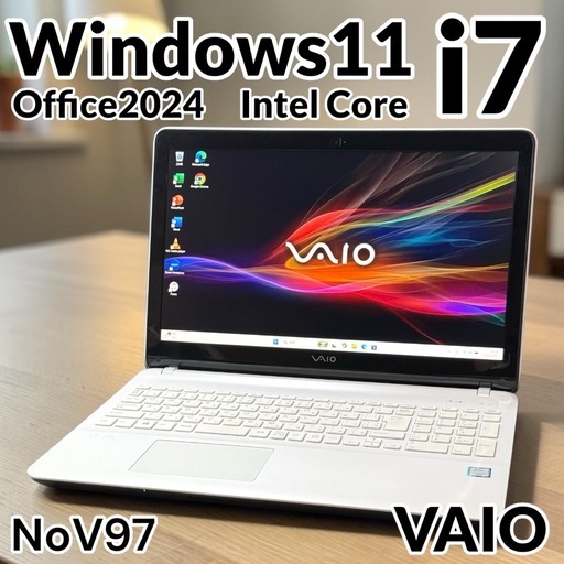 ⭐️Windows11⭐️Office2024⭐️VAIOノートパソコン VJS151 Core i7 