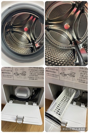 Y ✨美品✨2025年製ドラム式洗濯機　洗濯乾燥機　洗濯8kg 乾燥5kg アイリスオーヤマ　DKC85A1　