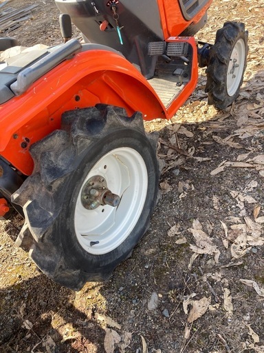 クボタ GB13 4WD トラクター ロータリー付 647h 動作動画あり 引取限定
