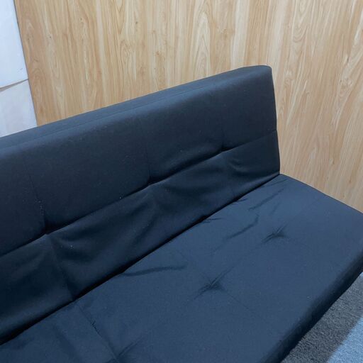 【IKEA】ソファベッド BALKARP ブラック 2人掛け 折りたたみ　＃22