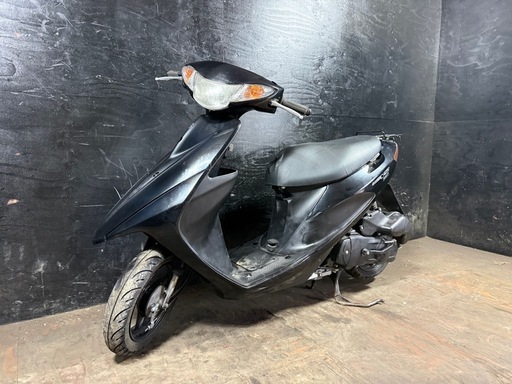 ★支払総額4.8万円★激安バイク続々入荷中！ とにかく安い！ スズキ アドレスV50黒 CA4BA 人気のV50！ 4ストインジェクション！ 集中キー！ バッテリー新品！