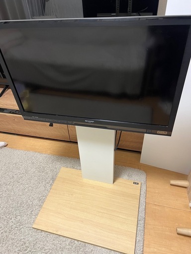 AQUOS　テレビ テレビスタンドセット