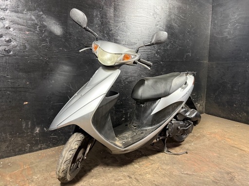 ★支払総額3.0万円★定休日なし！いつでも現車確認可能です！　スズキ アドレスV50 シルバー CA44A 人気のV50！ 4ストインジェクション！ 集中キー！カスタムベースに♪