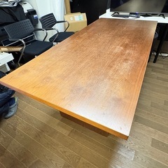 幅240cm】大型ダイニングテーブル・ミーティングテーブル (milk) 日本 