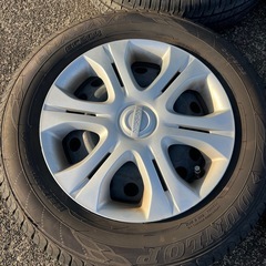 【バリ溝】DUNLOP ENASAVE EC204 185/70R14の画像