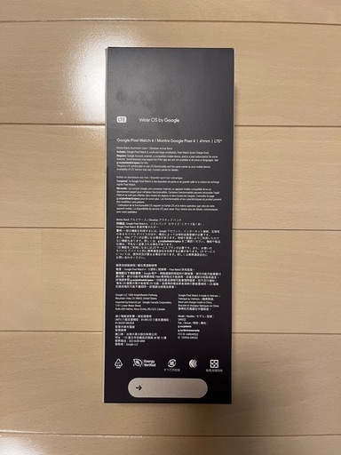 新品未使用 グーグルピクセル GooglePixelWatch4 LTE41mm
