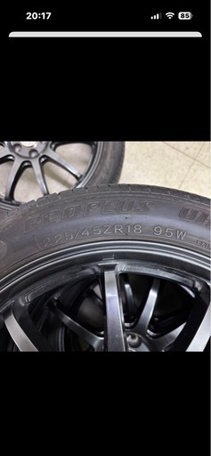PCD100ホイールタイヤセット(値下げ可)