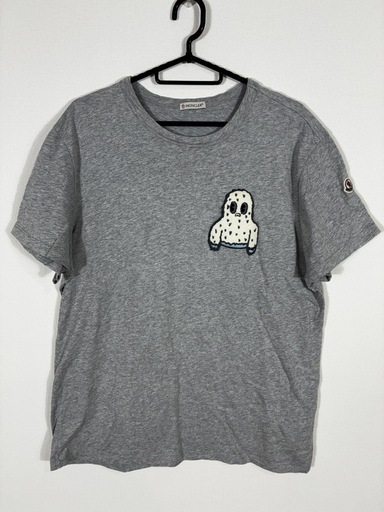 MONCLER モンクレール Tシャツ グレー キャラクター XLサイズ