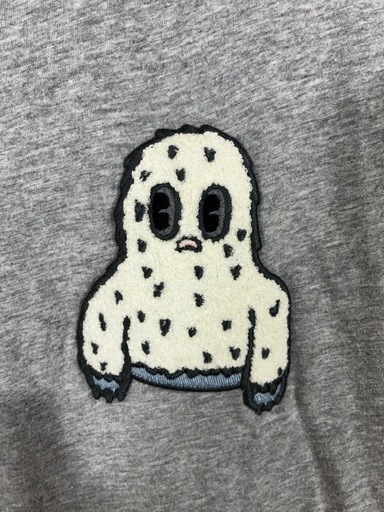 MONCLER モンクレール Tシャツ グレー キャラクター XLサイズ