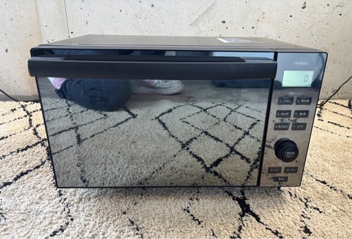 【23年製】TWINBIRD 電子レンジ　DR-E857 R-209