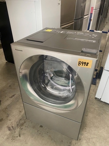 NO B998?福岡市内配送設置無料✨?ドラム式洗濯乾燥機 Cuble(キューブル) プレミアムステンレス NA-VG2500L-X 