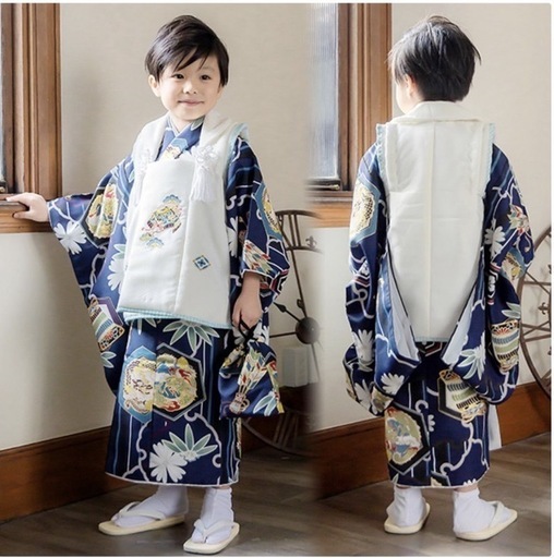 七五三　男の子　3歳＋5歳