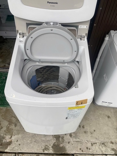 NO C1?福岡市内配送設置無料✨?パナソニック 8.0kg 洗濯乾燥機 泡洗浄 シャンパン NA-FD80H6-N