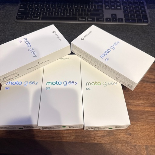 motorola g66y 5Gディルグリーン3台グレーミスト2台