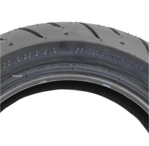 ダンロップ DUNLOP D407 180/65B16M/C 81H ブラックサイドウォールTL リア