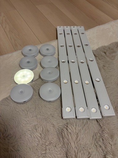 LED センサー　照明　クローゼット　階段　トイレ　等　12点セット