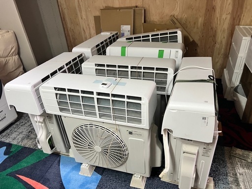 エアコン　6畳〜14畳　在庫多数　2020-2023   取付可能！！