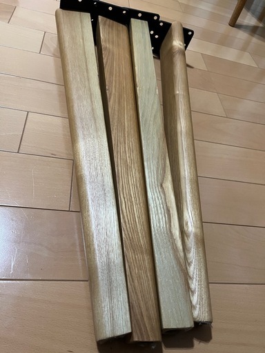 一枚板風？大型テーブル6人がけサイズ