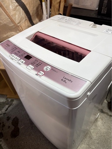 C0617 AQUA アクア 縦型洗濯機 6kg 2017年製