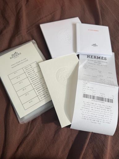 新品HERMESバーキン25ブラック・本物 のトゴ革・1S　領収書あり。FMCMパリ正規店品バッグ
