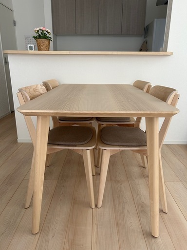 【4/11〜13限定】IKEA LISABO リーサボー ダイニング5点セット