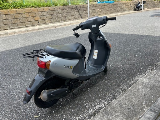 レッツ4  オートバイ　バイク　車体　スクーター　自己紹介ご覧下さい