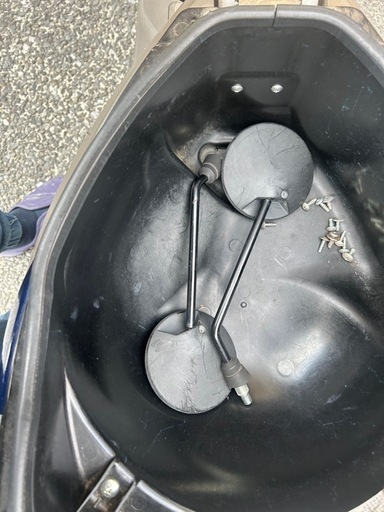 レッツ５　オートバイ　バイク　車体　スクーター　自己紹介ご覧下さい