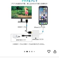 USB Type C HDMI 変換アダプタの画像