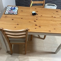IKEA ダイニングテーブルの中古が安い！激安で譲ります・無料で 