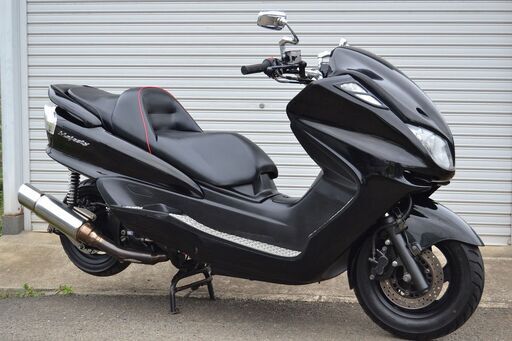 ☆マジェスティ250C　SG03Ｊ後期　黒　ローダウンカスタム　実働/書付!　☆売切り!