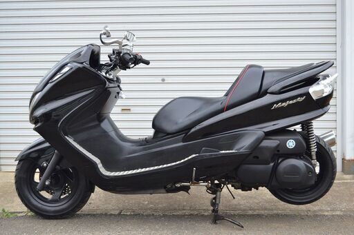 ☆マジェスティ250C　SG03Ｊ後期　黒　ローダウンカスタム　実働/書付!　☆売切り!