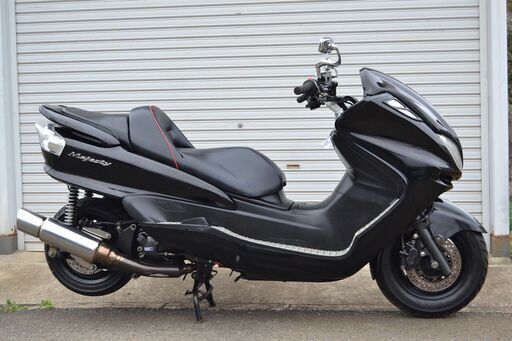 ☆マジェスティ250C　SG03Ｊ後期　黒　ローダウンカスタム　実働/書付!　☆売切り!