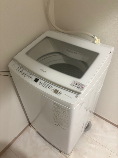 AQUA 縦型洗濯機 9kg (しゅ) 花小金井の生活家電《洗濯機》の中古 