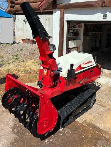 【5月末まで】ヤンマー大型除雪機 15馬力 JL-1510 程度良好・クローラー新品