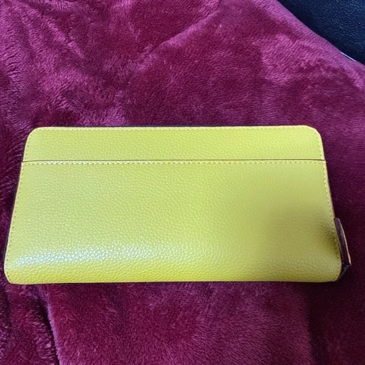 coachスヌーピー イエロー 長財布