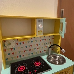 こども　おままごと　キッチン　セットの画像