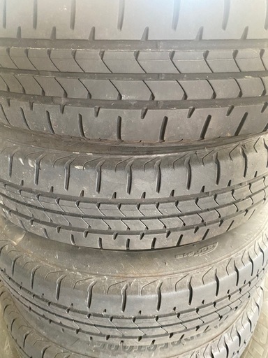 BS 145/80R13アルミホイール付き夏タイヤ